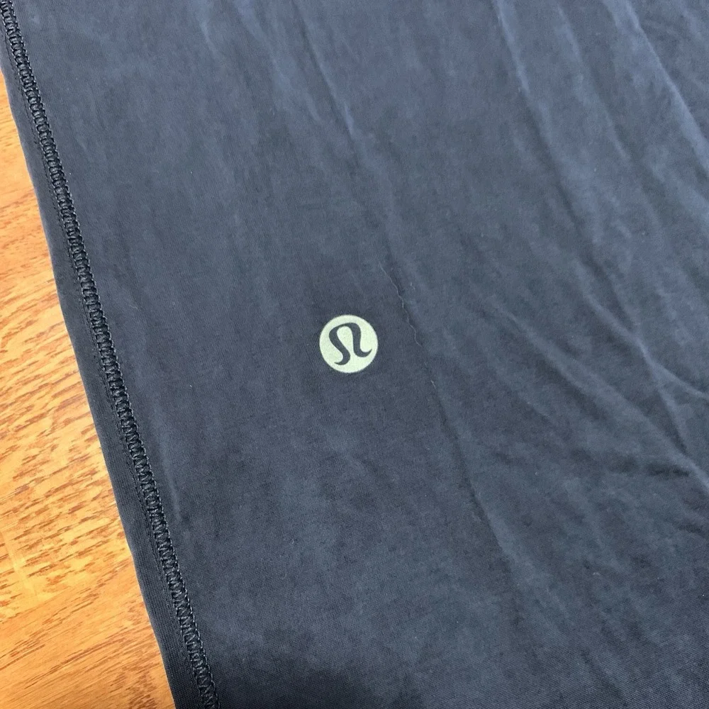 Lululemon Principal Dancer Black Jumpsuit Comfy Size 6 Wide Leg Belted Boho - Picture 12 of 16